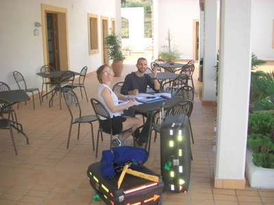 Terry and Dario Bruno of the Dolcevita Bike Touring Company.